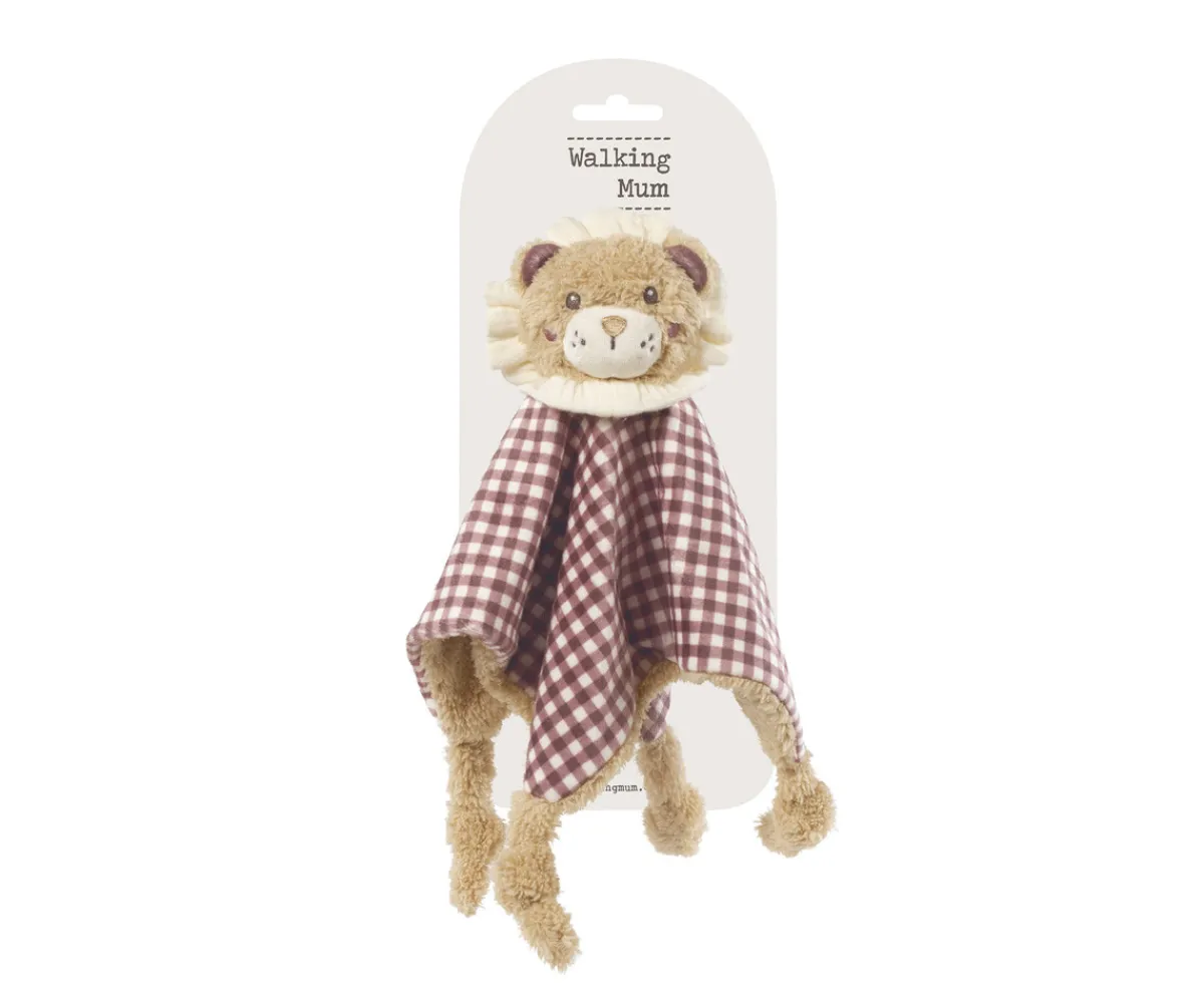 Juguetes Bebé 6 Meses^Walking Mum Doudou León Gala Cerise Personalizable
