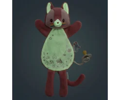 New Doudou Sujetachupetes y Marioneta Jeanne Nocturno Niños Juguetes Para Recién Nacidos|Juguetes Bebé 6 Meses