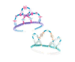 Sale Duo de Tiaras Azul-Rosa Niños Manualidades Para Niños|Juguetes Niños 7 Años