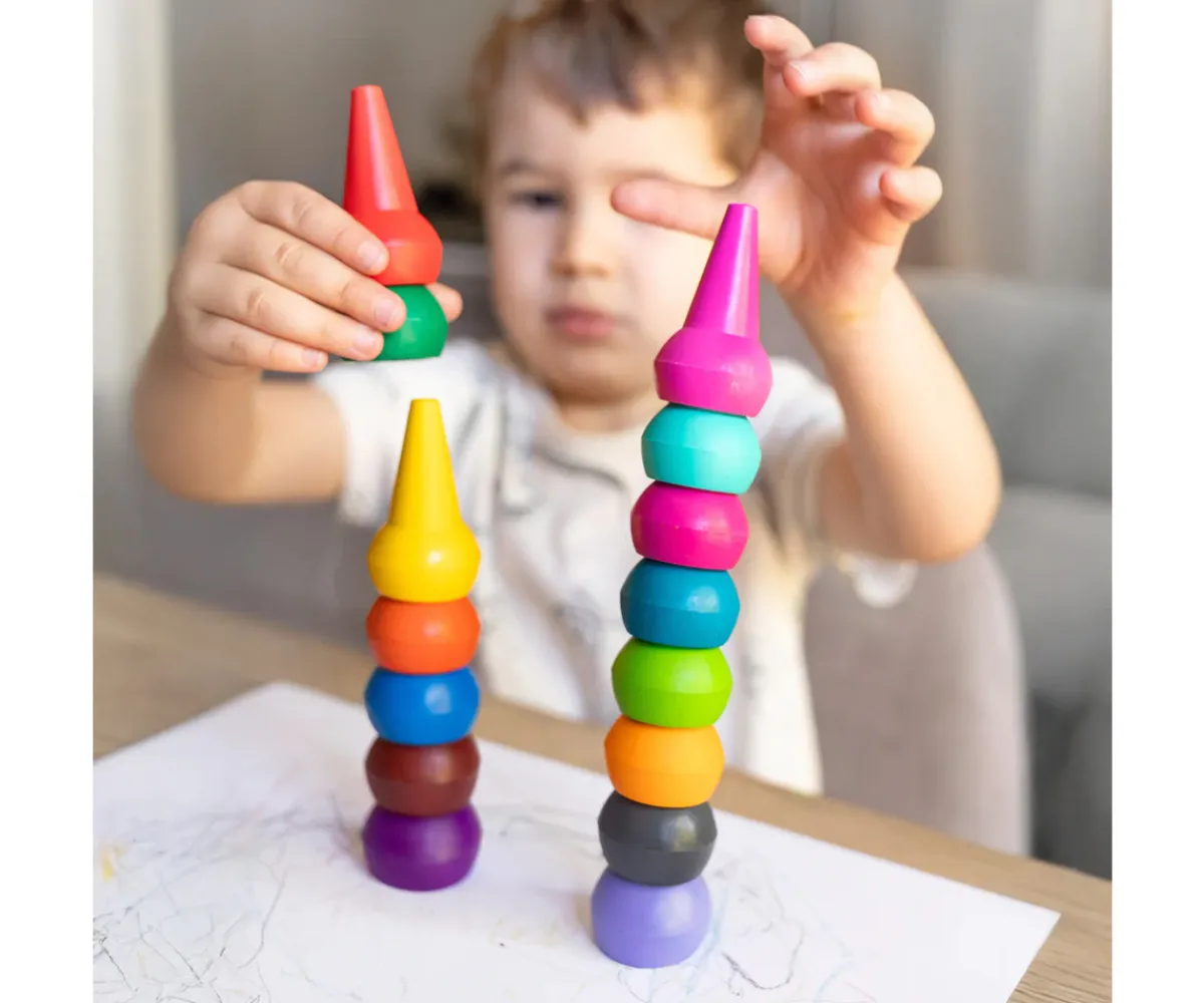 Online Eco Crayons Apilables Candy Colours Niños Juguetes Niños 3 Años|Manualidades Para Niños