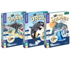 Hot Eco 3D Puzzle Delfín Niños Juguetes Niños 7 Años|Puzzles Para Niños