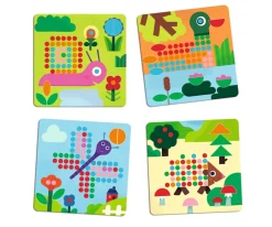 Online Eduludo Mosaico Mini Animo Niños Manualidades Para Niños|Juguetes Niños 5 Años