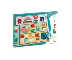Best Encajable Puzzle House Niños Juguetes Niños 4 Años|Juguetes Para Niños De 18 Meses