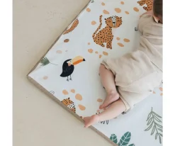 Clearance Enrollagateo Impermeable Tucán y Amigos con Figuras Sensoriales y Espejo Niños Manta Actividades Bebé|Juguetes Para Recién Nacidos