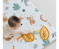 Online Enrollagateo Impermeable Tucán con Espejo, Arco y Muñecos Sensoriales Alfombras Infantiles|Juguetes Para Recién Nacidos