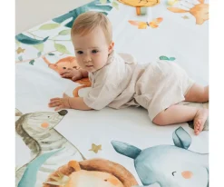 New Enrollagateo Simple Estampado Safari Mix Niños Gimnasio Bebé|Juguetes Para Recién Nacidos