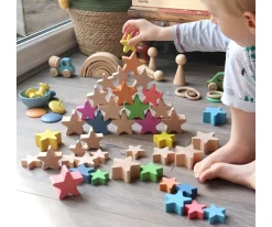 Discount Estrellas Madera Natural Niños Juguetes Niños 6 Años|Juguetes Niños 4 Años