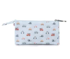 Hot Estuche 3 Compartimentos City Cars Personalizable Estuches Escolares|Colecciones Vuelta Al Cole