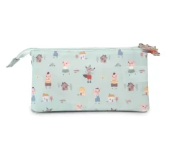 Discount Estuche 3 Compartimentos The Three Little Pigs Personalizable Colecciones Vuelta Al Cole|Estuches Escolares