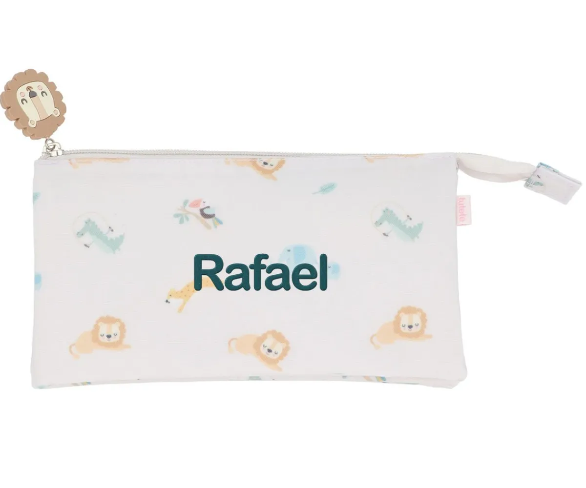 Estuche con 3 Compartimentos Savannah Personalizable Colecciones Vuelta Al Cole|Estuches Escolares