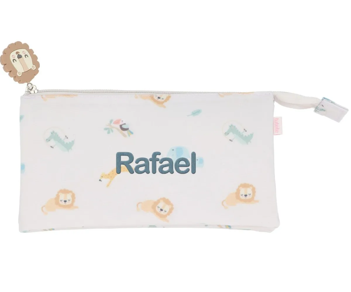 Estuche con 3 Compartimentos Savannah Personalizable Colecciones Vuelta Al Cole|Estuches Escolares