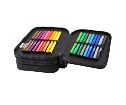 Estuches Escolares^Coolpack Estuche Escolar Jumper 3 Rainbow Night