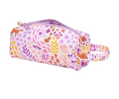 Estuches Escolares^A Little Lovely Company Estuche Flowers Garden Personalizable