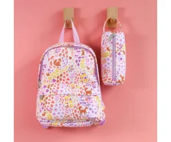 Estuches Escolares^A Little Lovely Company Estuche Flowers Garden Personalizable