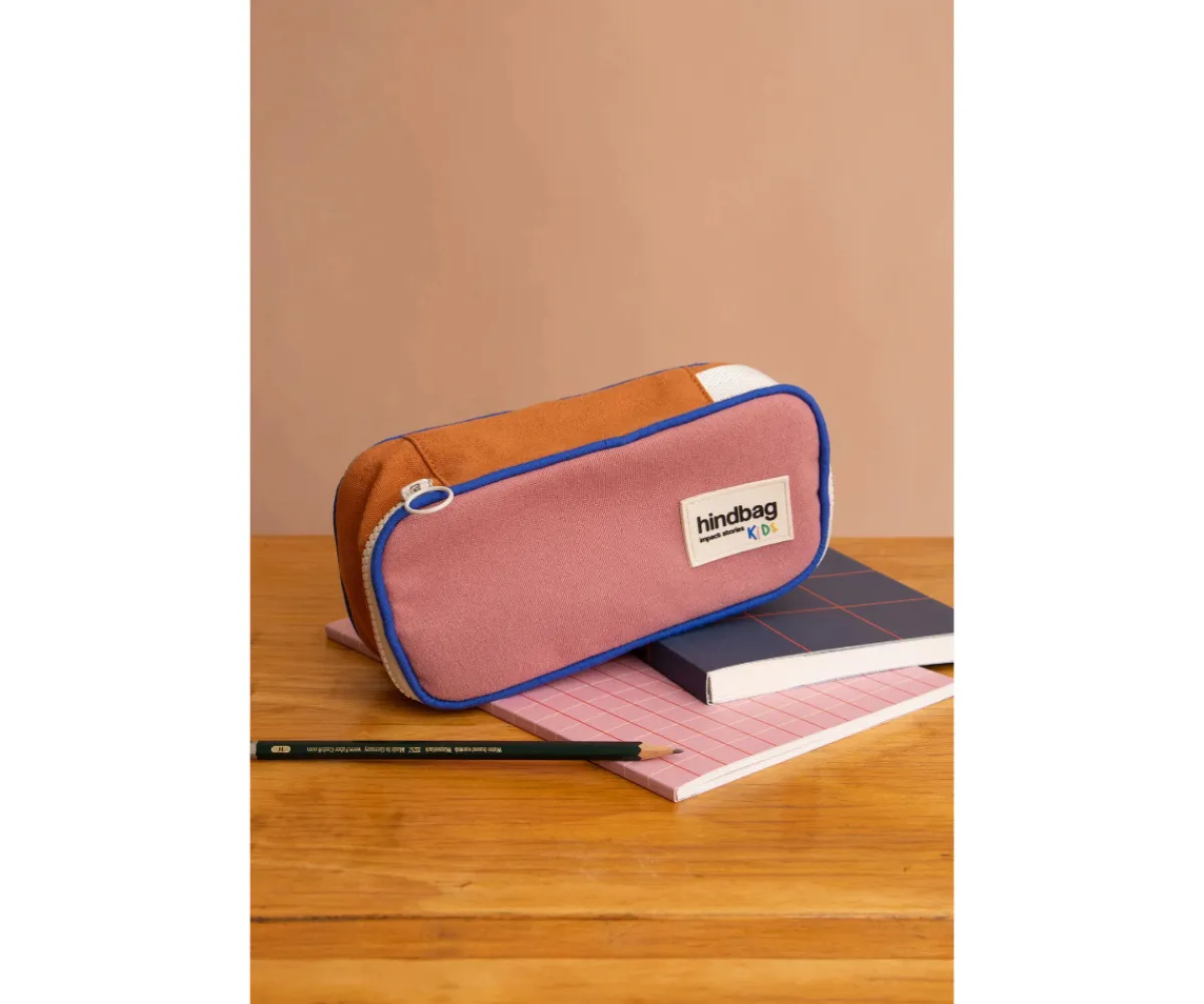Estuches Escolares^Hindbag Estuche Max Tricolor Rose Blush