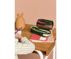 Hot Estuche Max Tricolor Azul Eléctrico Estuches Escolares|Material Escolar