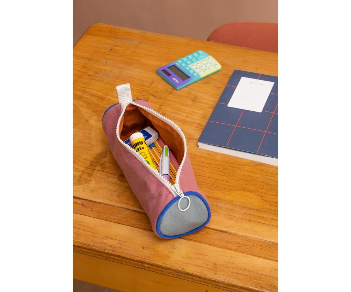 Hot Estuche Mia Tricolor Rose Blush Estuches Escolares|Material Escolar