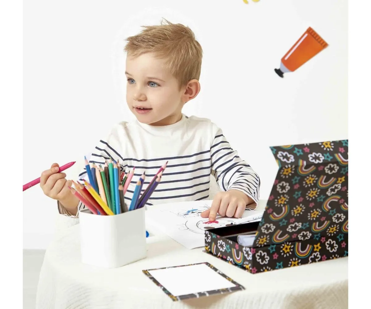 Manualidades Para Niños^Janod Estuche Para Colorear