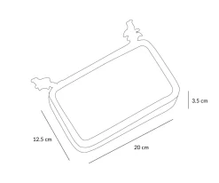 Hot Estuche Plumier Doble The Three Little Pigs Estuches Escolares|Colecciones Vuelta Al Cole