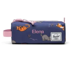 Estuches Escolares^Herschel Estuche Settlement Playing Cats Personalizable