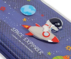 Estuches Escolares^Legami Estuche Transparente Rígido Space