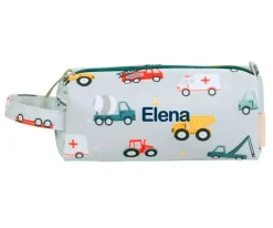 Estuches Escolares^A Little Lovely Company Estuche Vehicles Personalizable
