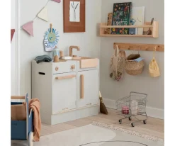 Cocinitas De Juguete^Sebra Fregadero de Madera