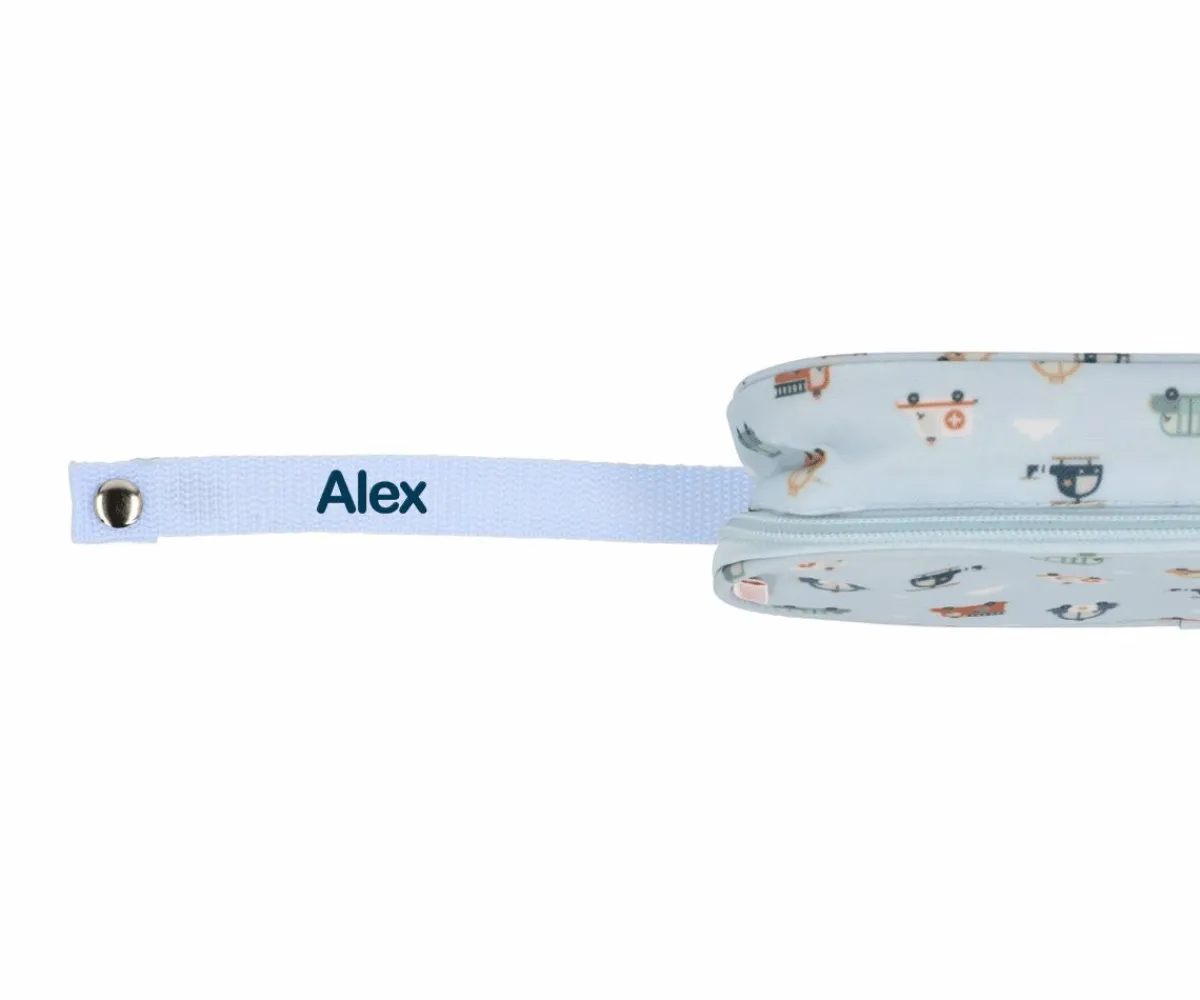 Hot Funda Almuerzo Térmica City Cars Personalizable Bolsas Merienda Personalizadas|Colecciones Vuelta Al Cole