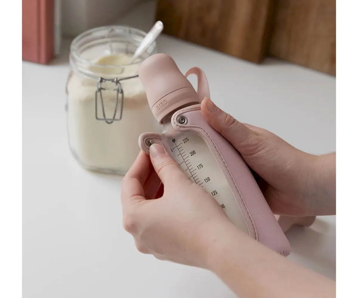 Biberones^BIBS Funda Biberón Large Blush