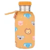 New Funda Neopreno Animal Friends 500ml Personalizable Botellas De Acero|Colecciones Vuelta Al Cole