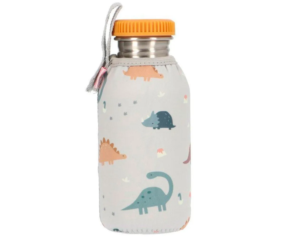 Funda Neopreno Dinos World 500ml Personalizable Botellas Para Personalizar|Colecciones Vuelta Al Cole