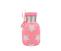 Botellas De Acero^Tutete Funda Neopreno Estrellas Rosa Chicle 350ml Personalizable