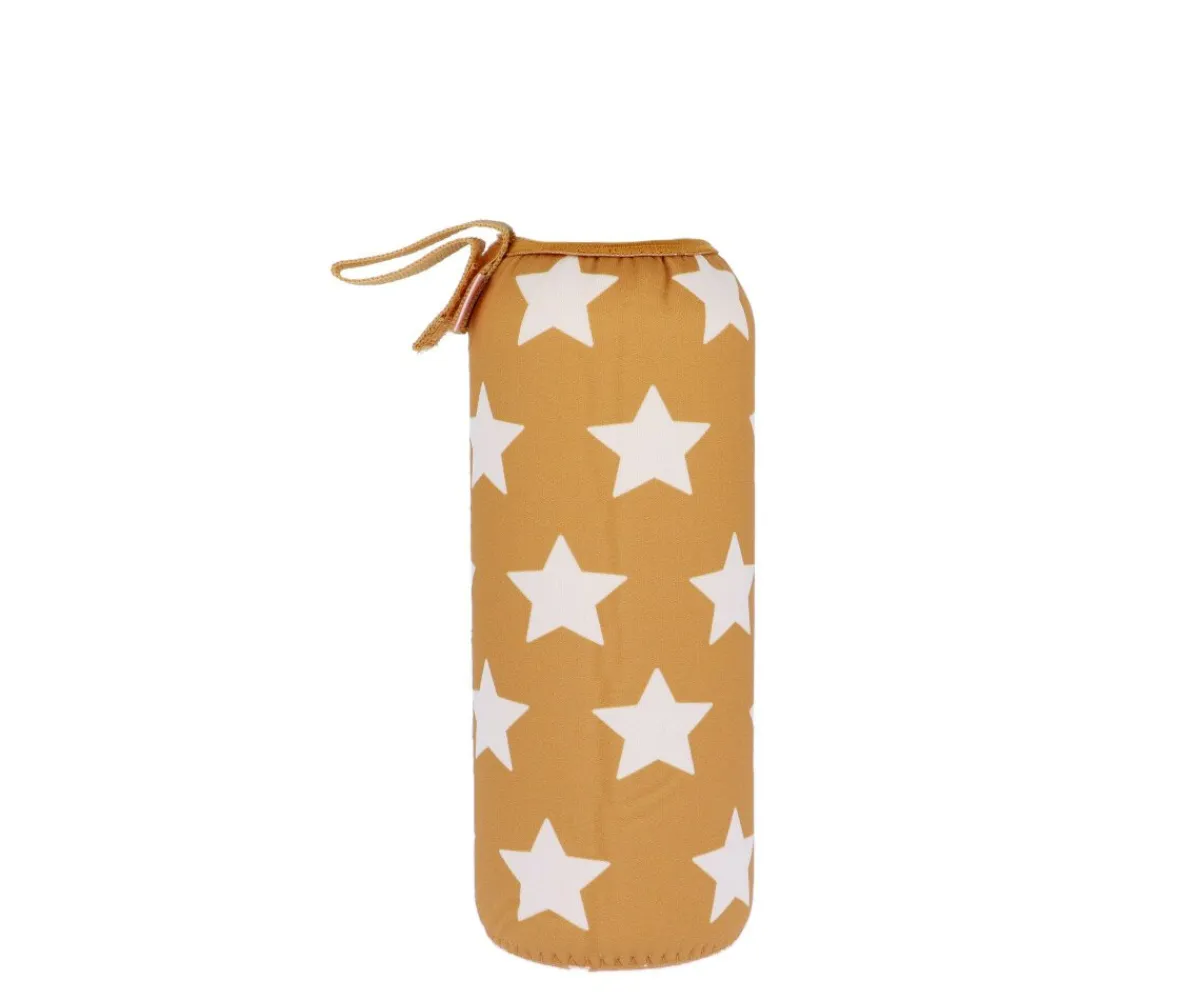 Hot Funda Neopreno Estrellas Mostaza 750ml Personalizable Botellas Para Personalizar|Botellas De Acero