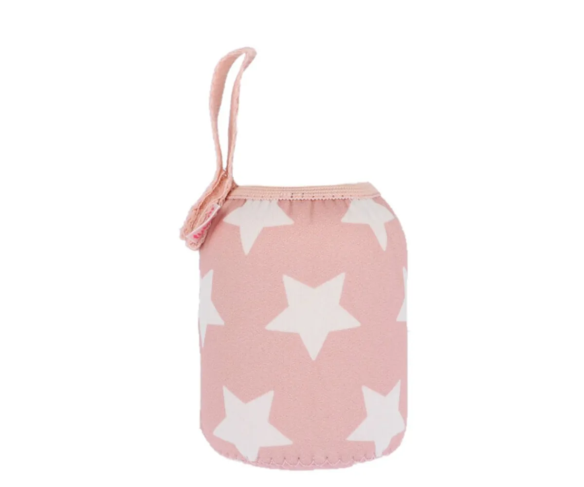 Hot Funda Neopreno Estrellas Blush 350ml Personalizable Colecciones Vuelta Al Cole|Botellas Para Personalizar