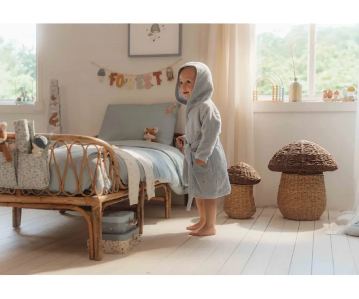 Ropa De Cuna Y Cama^Little Dutch Funda Nórdica Cuna Pure Blue Forest Friends