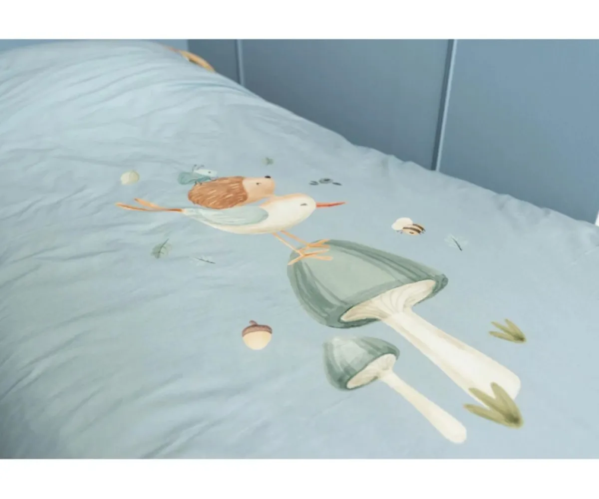 Ropa De Cuna Y Cama^Little Dutch Funda Nórdica Cuna Pure Blue Forest Friends