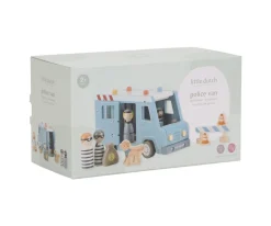 Best Furgón Policial de Madera FSC Niños Juguetes Para Niños De Un Año|Juguetes Para Niños De 18 Meses