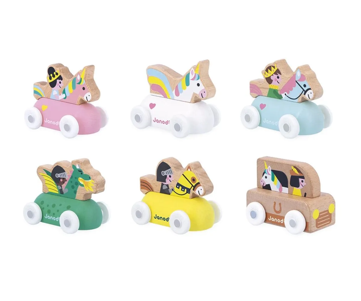 Best Furgoneta Unicornio de Madera Reino Encantado Cross Roads Blanco Niños Juguetes Niños 3 Años|Juguetes Para Niños De Un Año