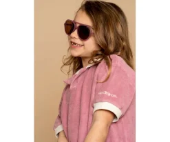 Gafas De Sol Para Niños^Grech & Co Gafas de Sol Aviator Polarizadas Mauve Rose (9-14 años)