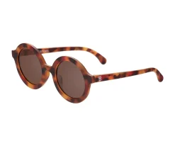 Gafas De Sol Para Niños^Babiators Gafas de Sol Flexibles (3-5años) Euro Round Amber Lenses Classic Tortoise