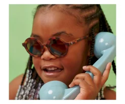 Gafas De Sol Para Niños^Babiators Gafas de Sol Flexibles (3-5años) Euro Round Amber Lenses Classic Tortoise