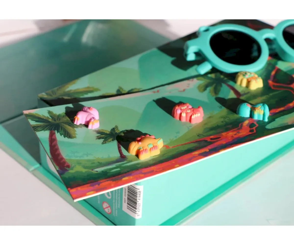 Gafas De Sol Para Niños^Sumsun Gafas de Sol Flexibles Dinos (4 a 6 años)