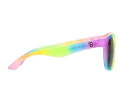 Gafas De Sol Para Niños^Babiators Gafas de Sol Flexibles Navigators (0-24meses) Neon Road Rainbow