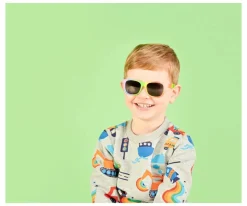 Gafas De Sol Para Niños^Babiators Gafas de Sol Flexibles Navigators (0-24meses) Neon Road Rainbow