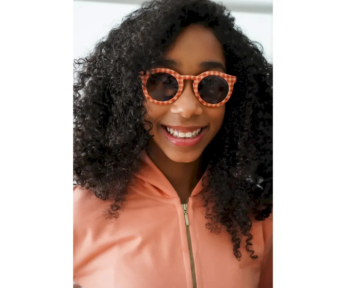 Gafas De Sol Para Niños^Grech & Co Gafas de Sol Flexibles Polarizadas Classic (9-14años) Junior Sunset Gingham