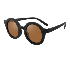 Gafas De Sol Para Niños^Grech & Co Gafas de Sol Infantil Polarizadas Round (18meses-8años) Black