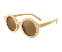 Gafas De Sol Para Niños^Grech & Co Gafas de Sol Infantil Polarizadas Round Buckwheat Plaid (18m-8años)