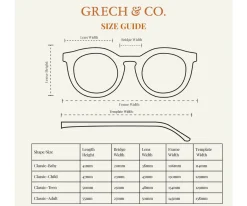 Gafas De Sol Para Niños^Grech & Co Gafas de Sol Infantil Polarizadas Classic (3-8años) Black