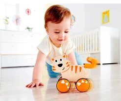 Hot Gatito Dante Push And Go Niños Juguetes Para Niños De Un Año|Juguetes Para Niños De 18 Meses