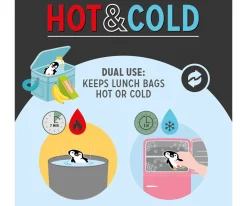 Clearance Gel Térmico Penguin Bolsas Merienda|Bolsas Térmicas